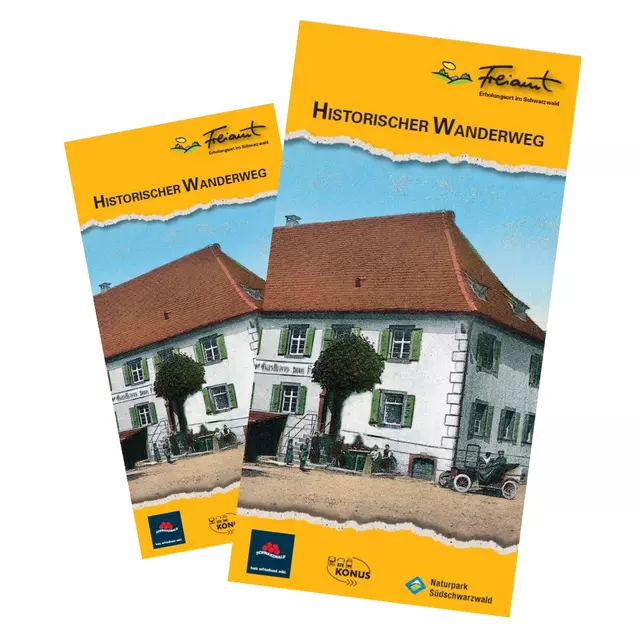 Historischer Wanderweg Flyer